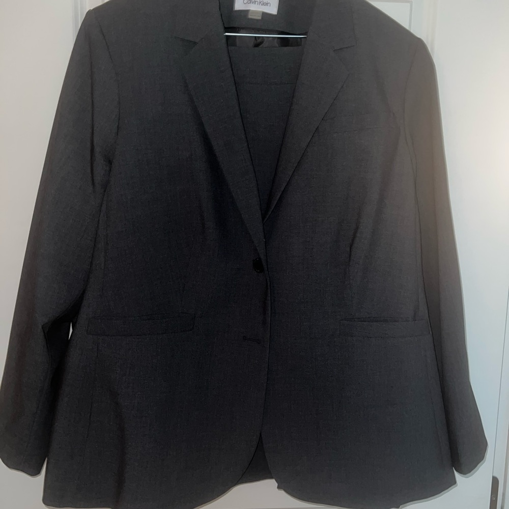 Calvin Klein Gray Blazer